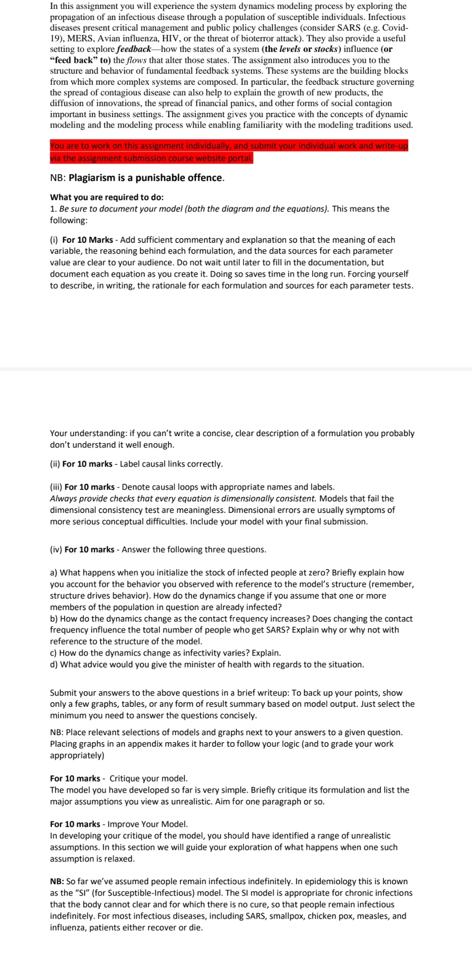  modelling a pandamic system dynamics In this assignment you will experience