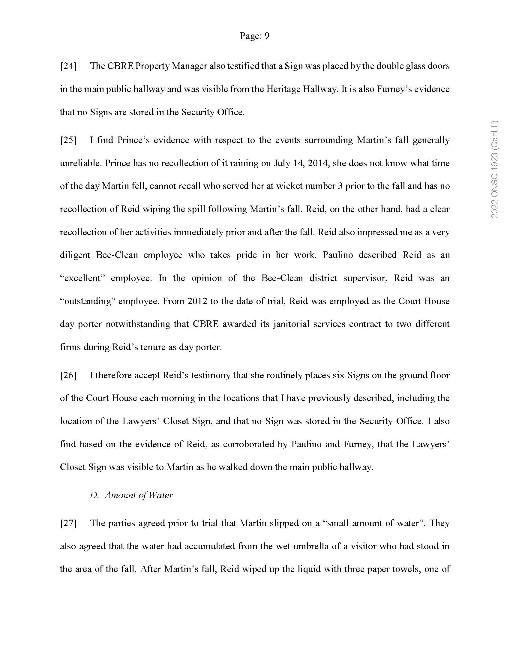 this be a separate heading, but if you want to quote the