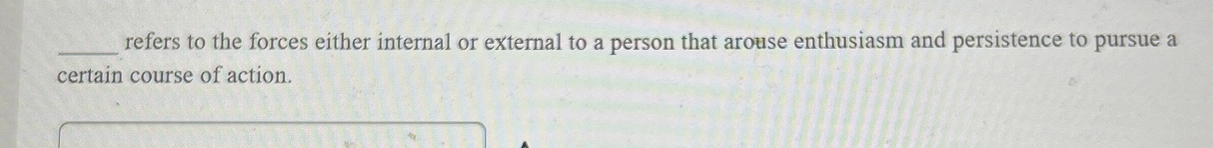  q, refers to the forces either internal or external to a