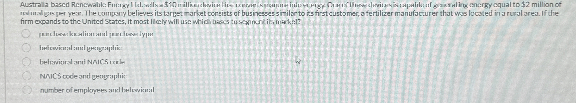 Australia-based Renewable Energy Ltd. sells a $10 million device that converts