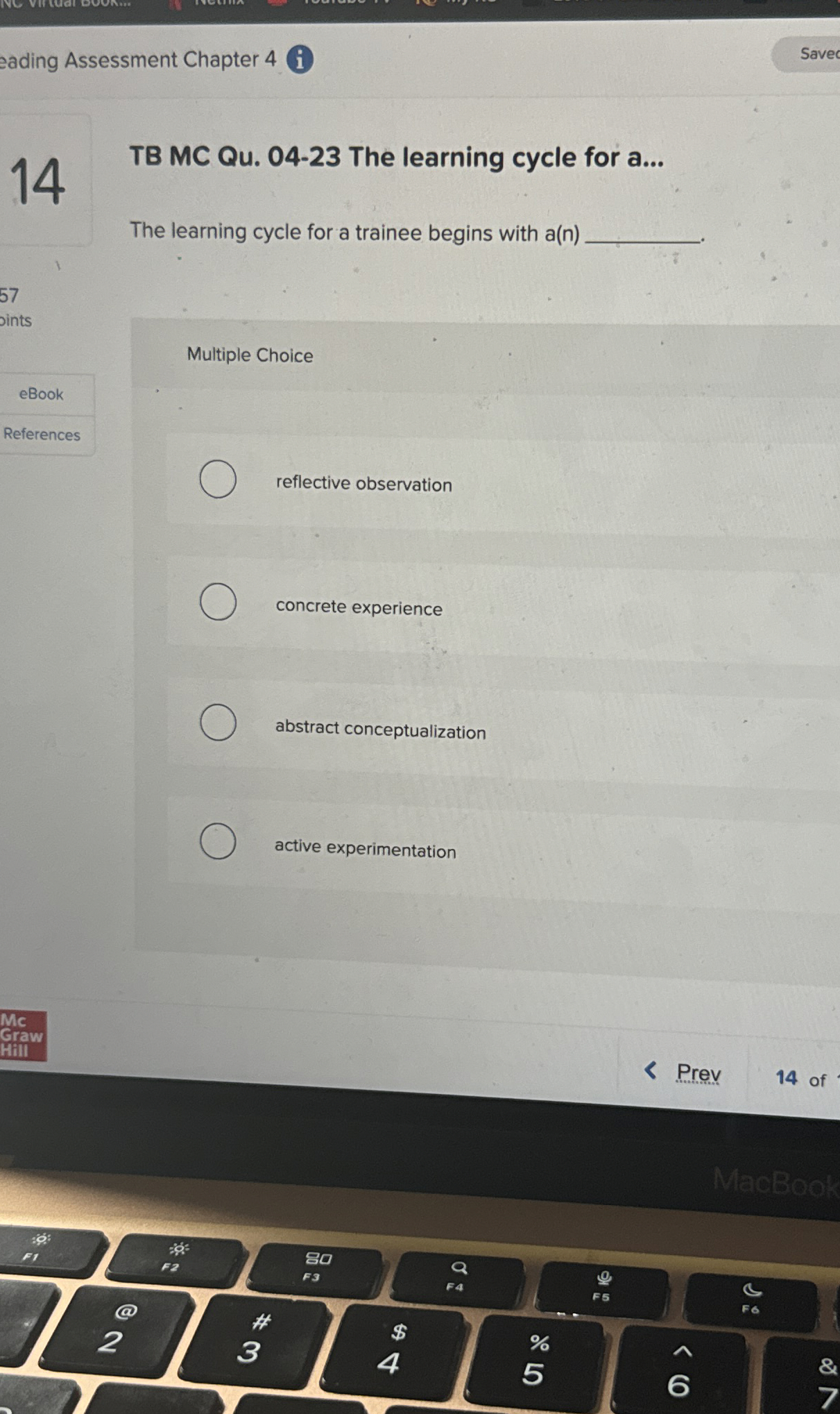  TB MC Qu.04-23 The learning cycle for a... The learning cycle
