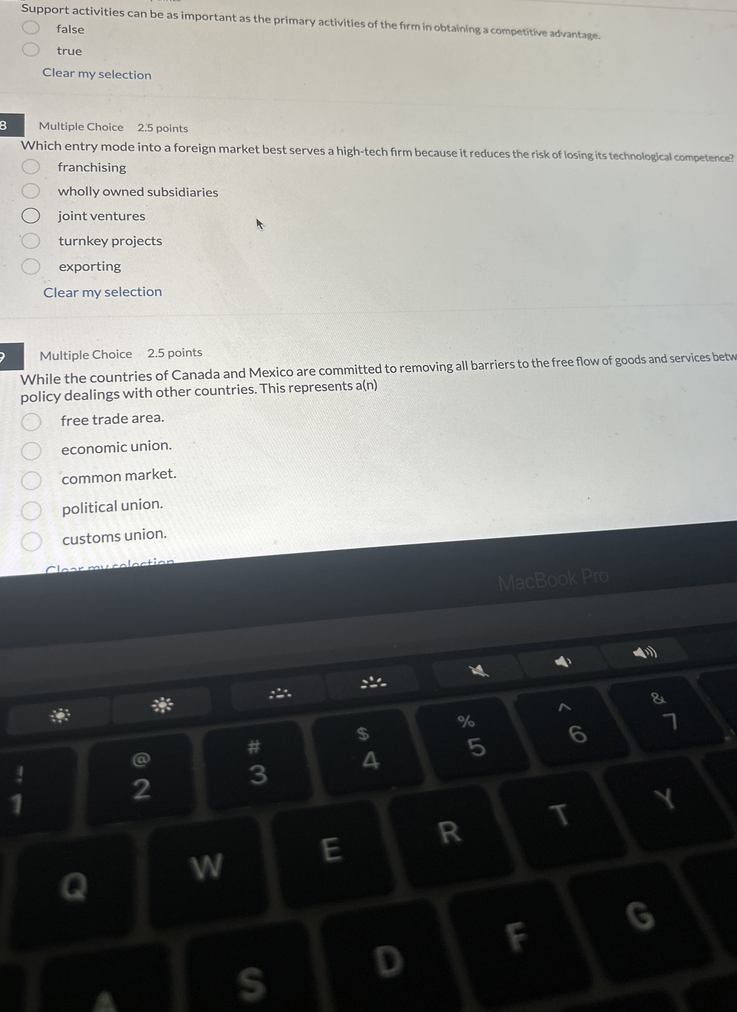  Support activities can be as important as the primary activities of