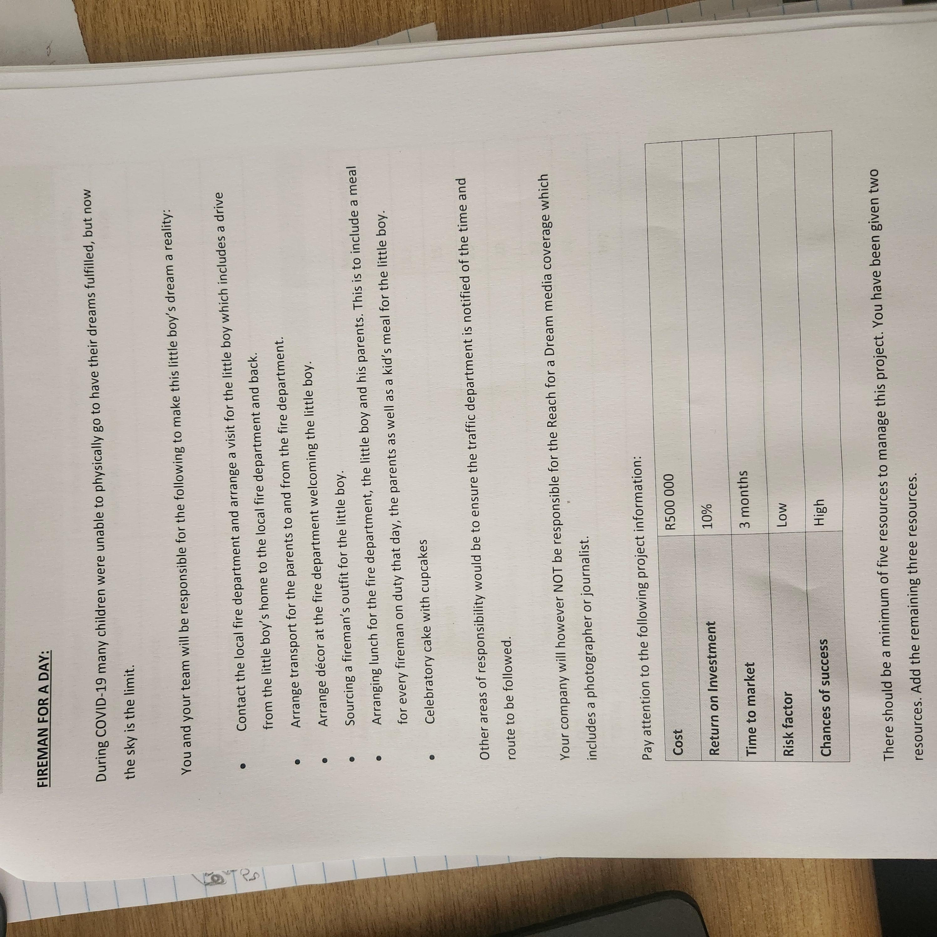  FIREMAN FOR A DAY: During COVID-19 many children were unable to