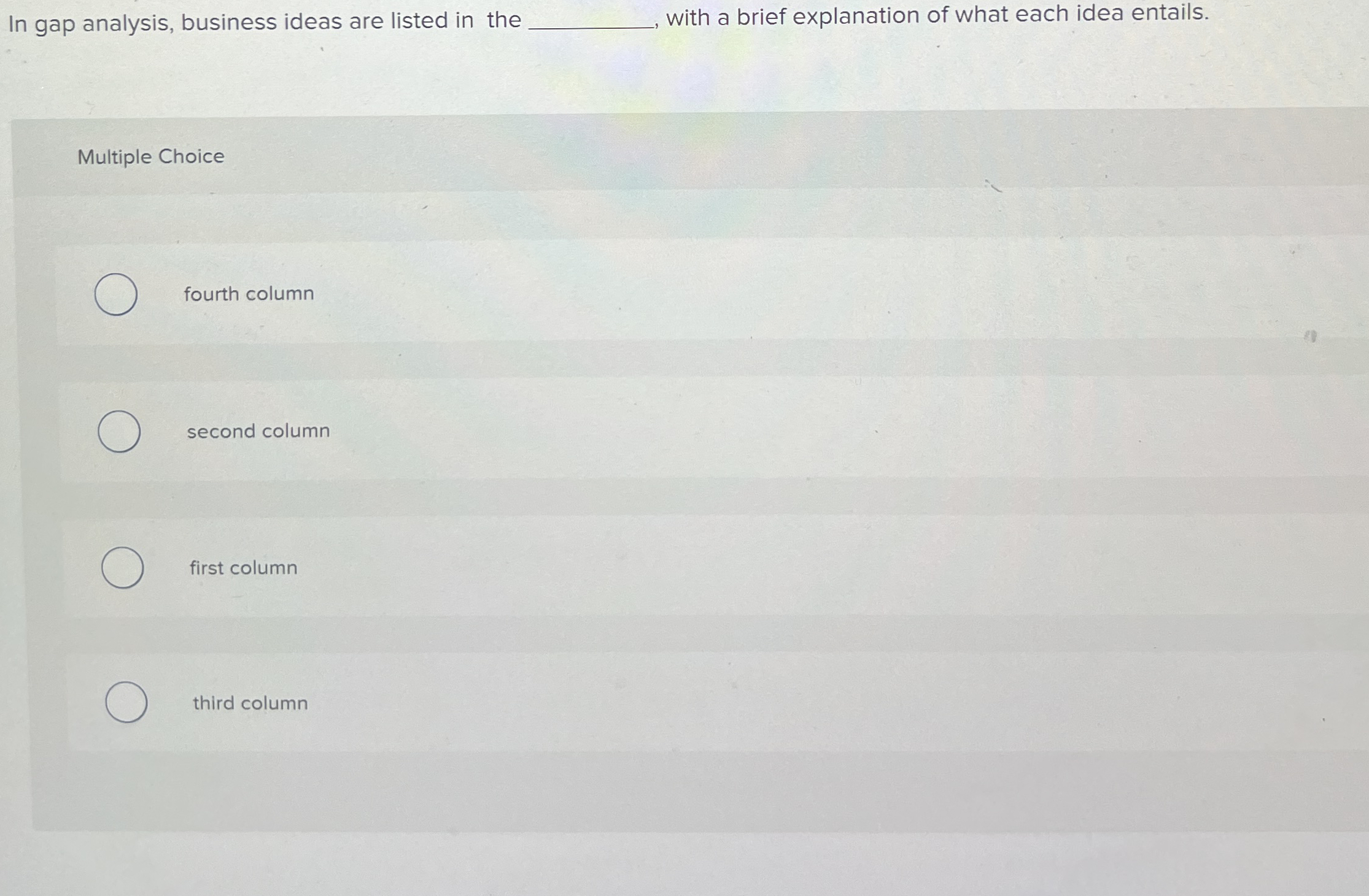  What do potential founders do to develop their quality business ideas?