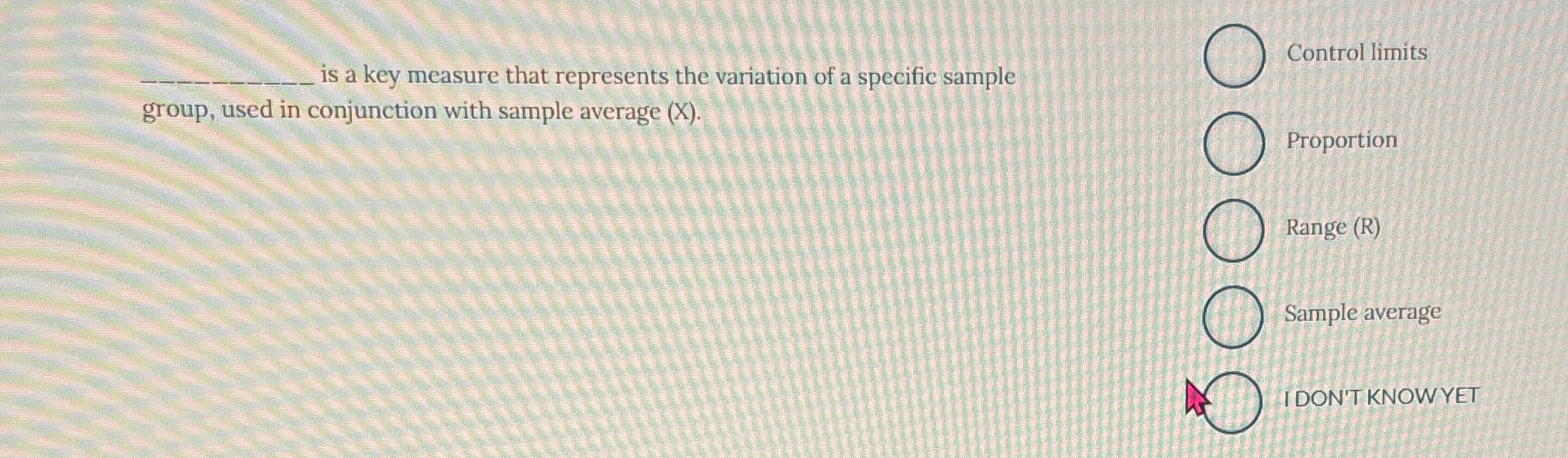  q, is a key measure that represents the variation of a