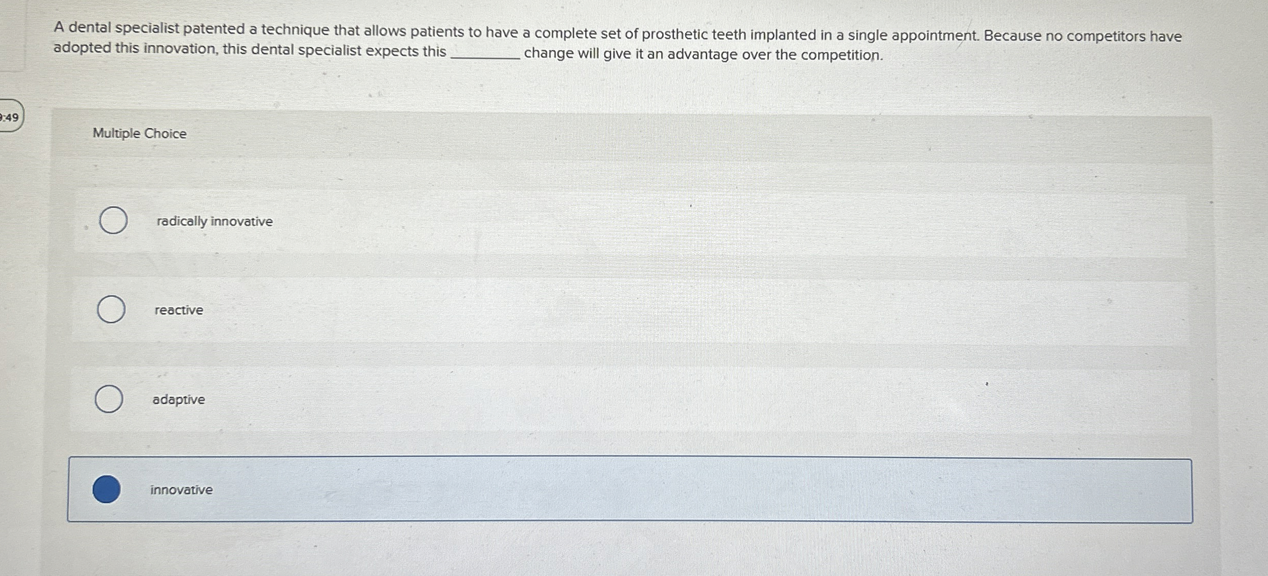  1 Managers should understand the diversity wheel because it Multiple Choice
