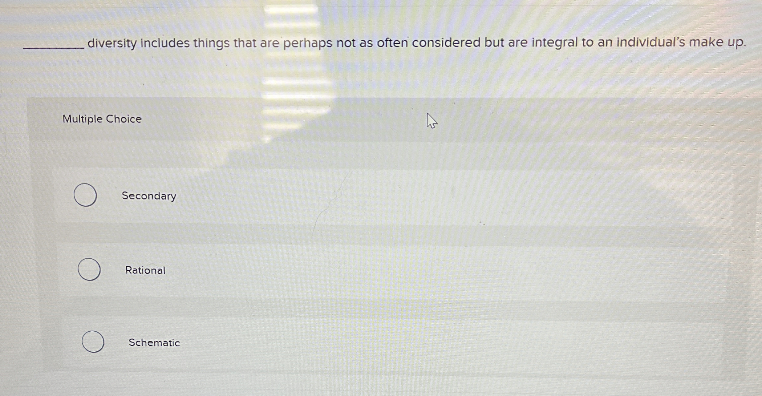  diversity includes things that are perhaps not as often considered but