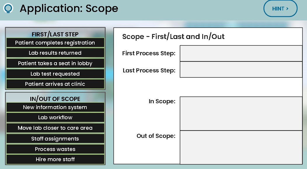  application scoops link in first in and last out 