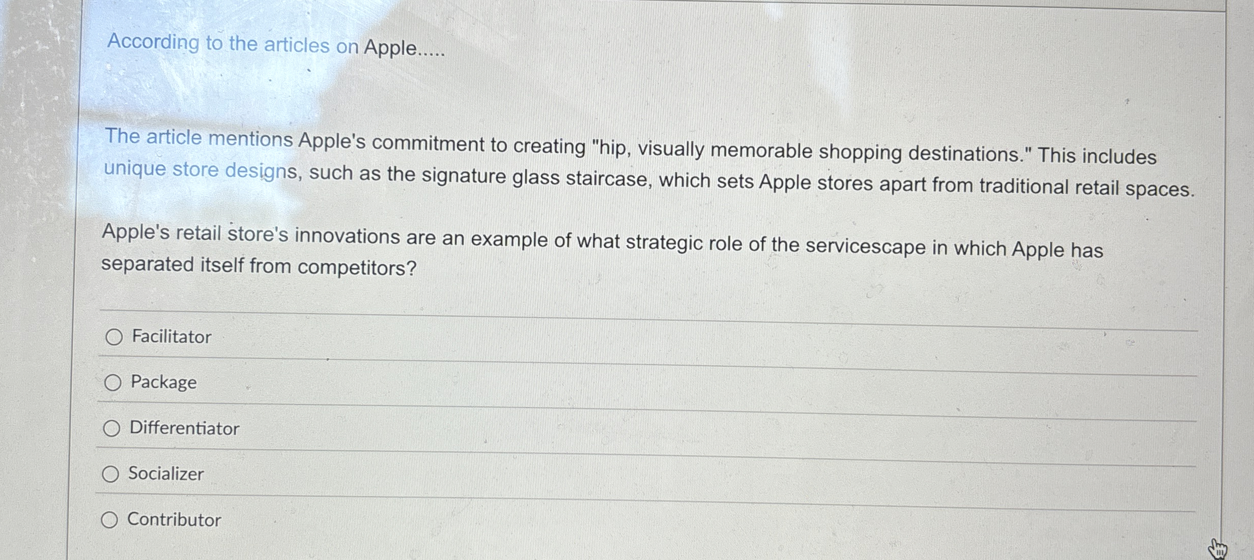  According to the articles on Apple..... The article mentions Apple's commitment