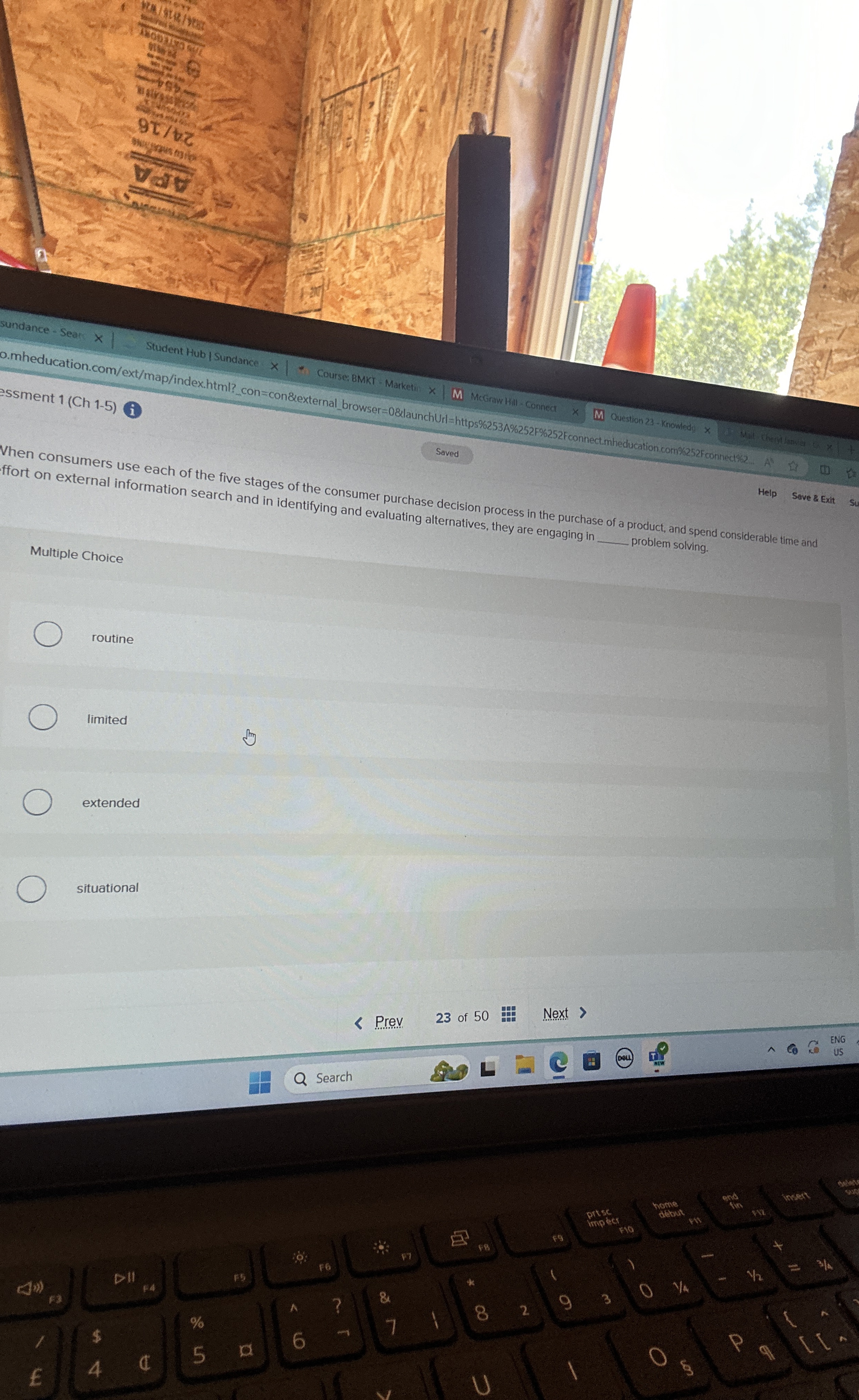  Student Hub 1 Sundance x||. Course: BMKT -Marketi essment 1(Ch 1-5