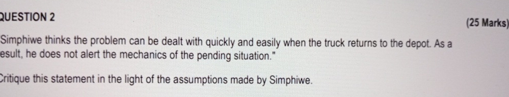  Read the extract below and answer ALL the questions that follow.