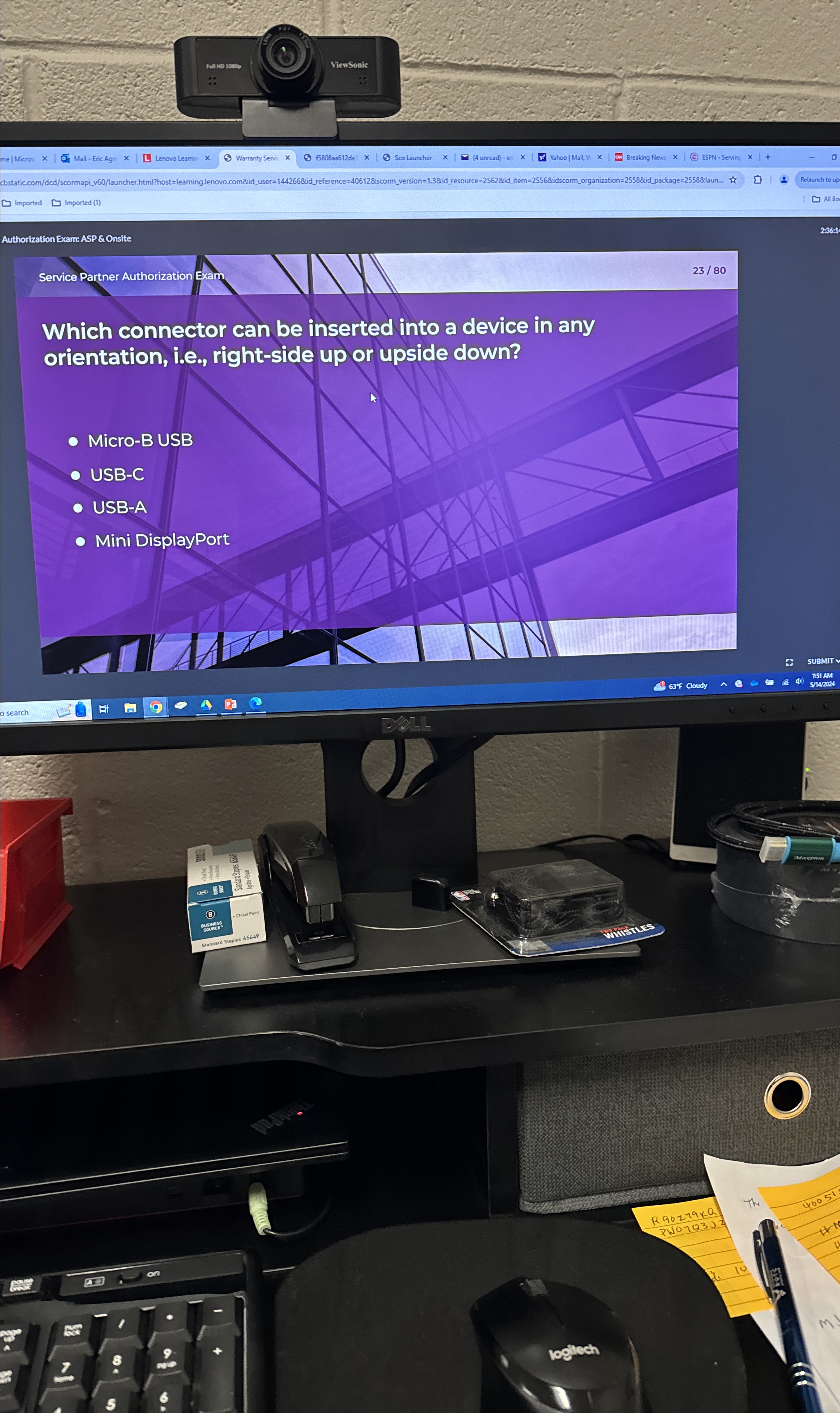  F. Mo 1eeto ViewSonic ?bar( ait ) Mail-Eric Agn || Lenovo