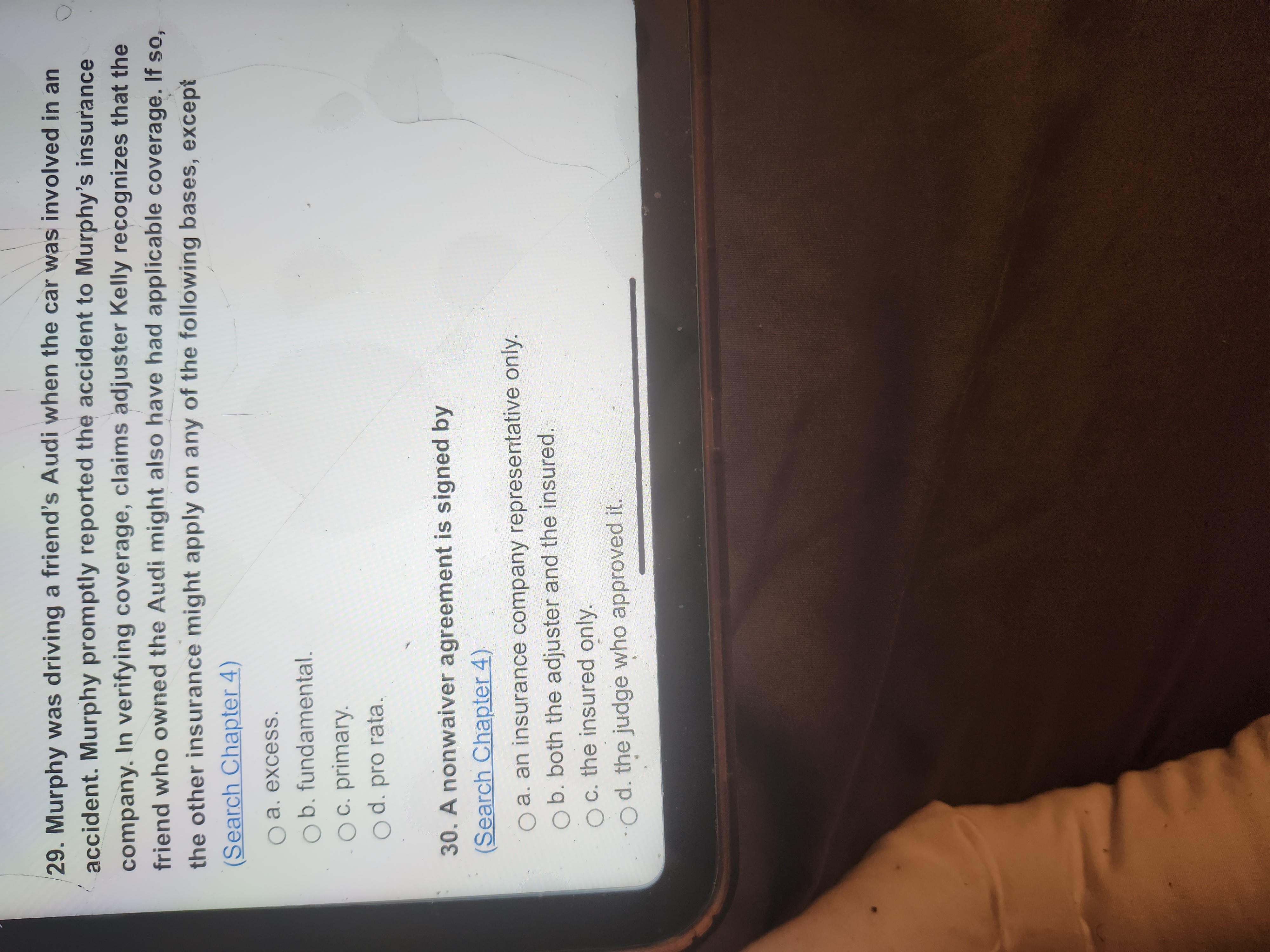  Murphy was driving a friend's Audi when the car was involved