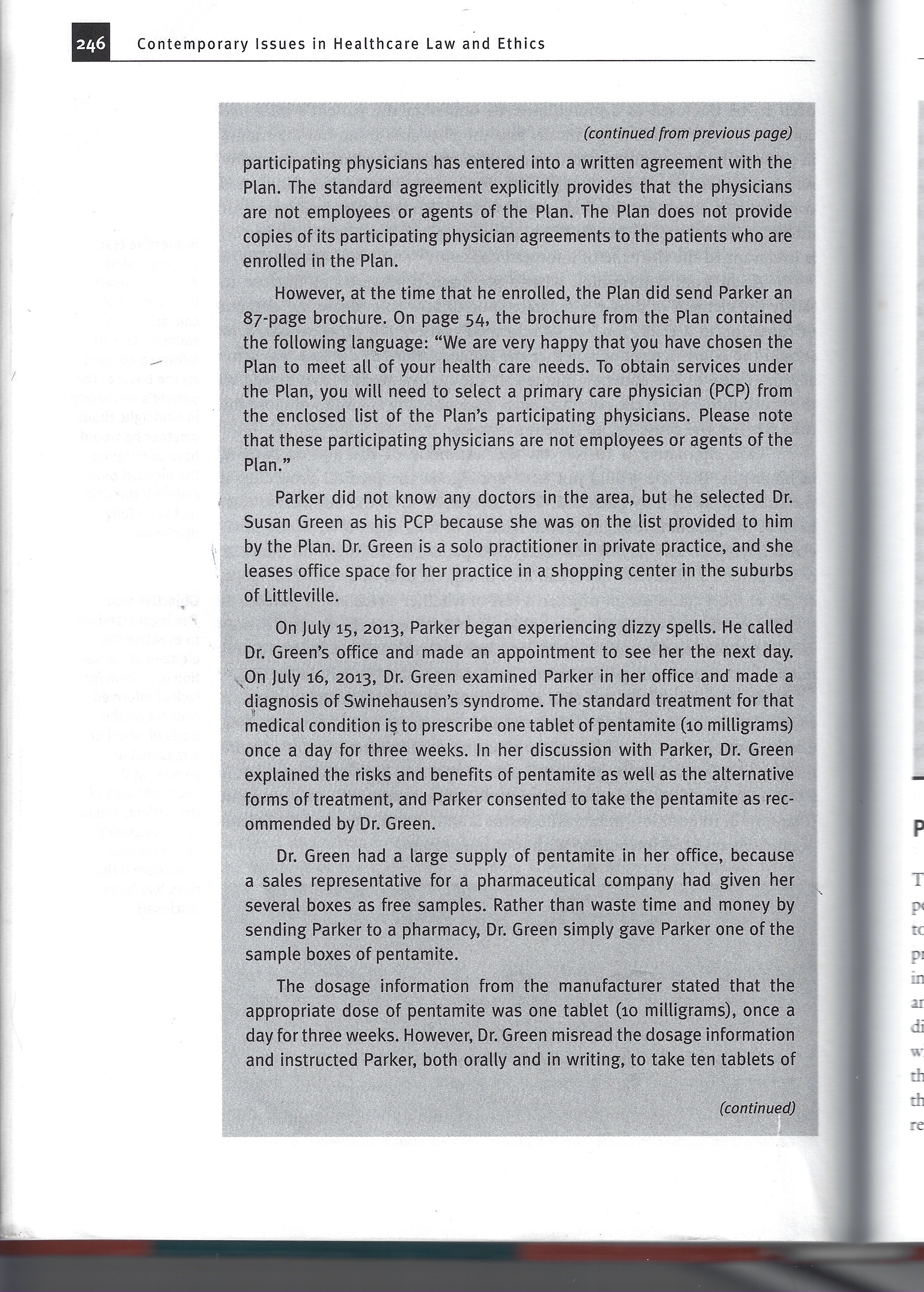 should bear the liability- the health care provider or the health care