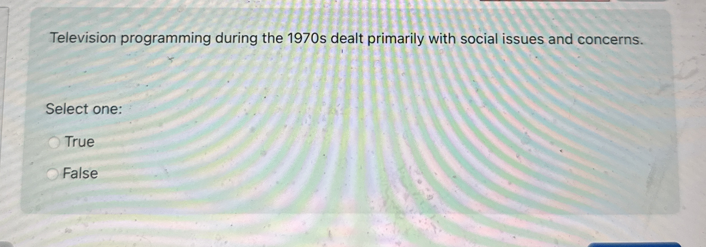  Television programming during the 1970 s dealt primarily with social issues
