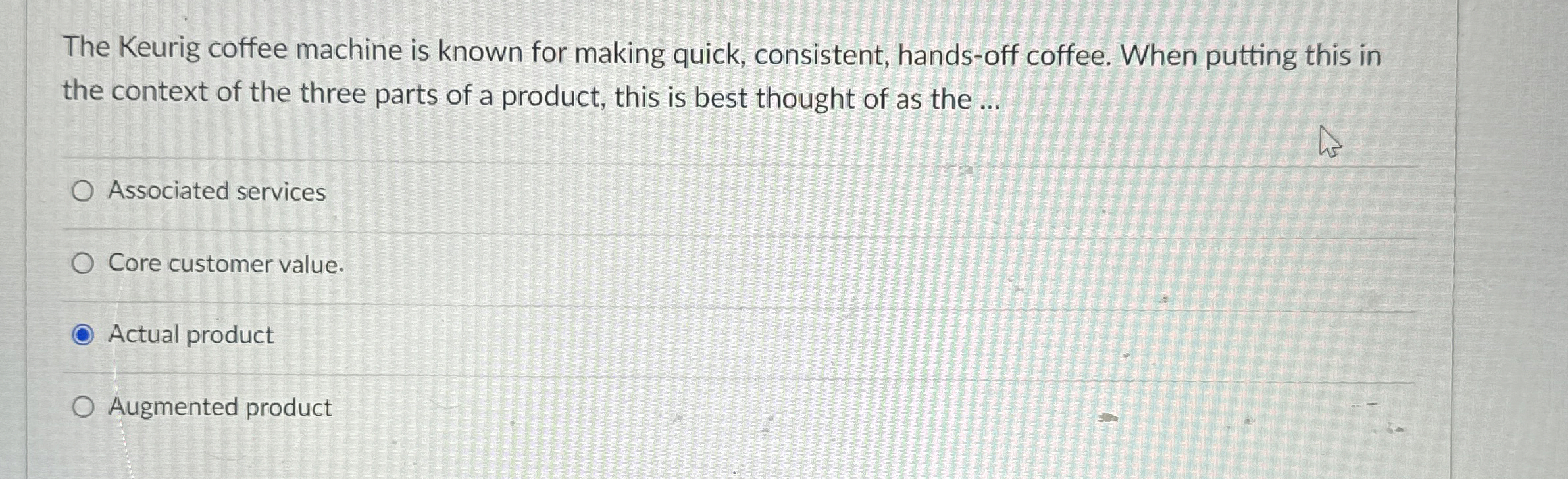  The Keurig coffee machine is known for making quick, consistent, hands-off