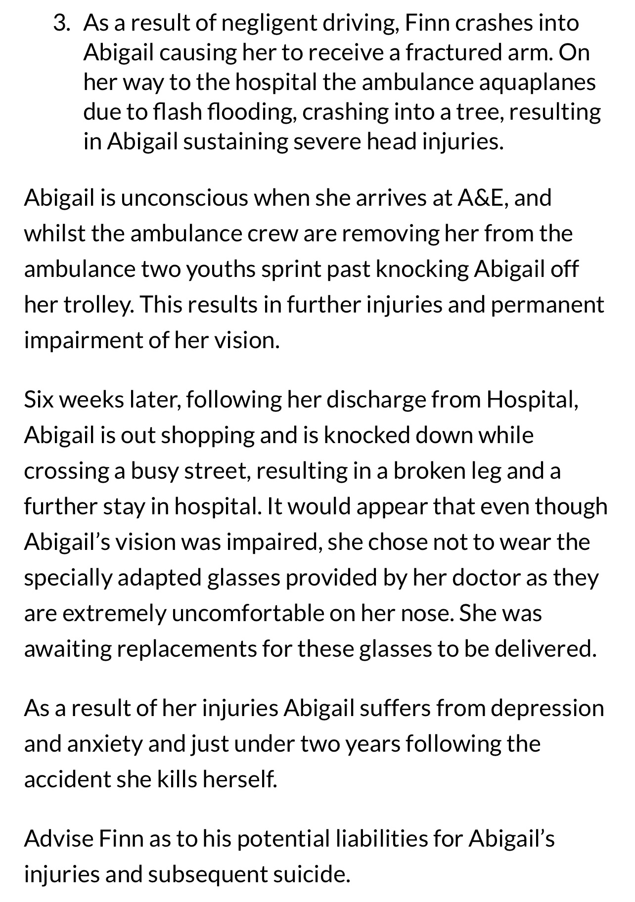 Please help me with this question step by step. I'm unsure 3.