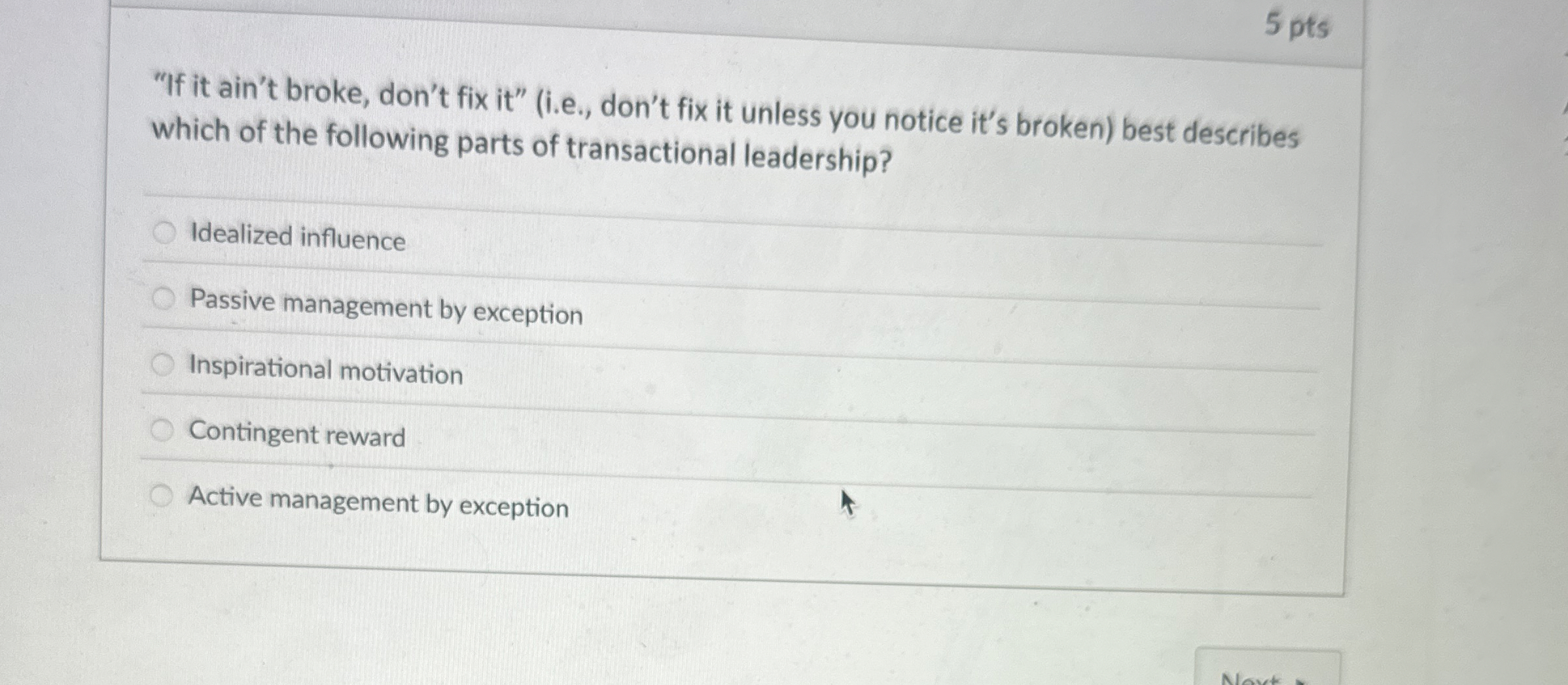  "If it ain't broke, don't fix it"(i.e., don't fix it unless
