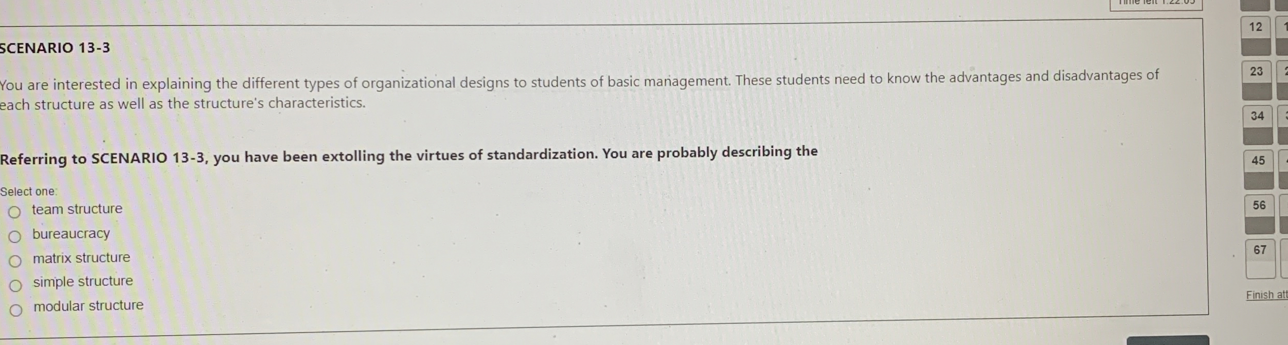  SCENARIO 13-3 You are interested in explaining the different types of