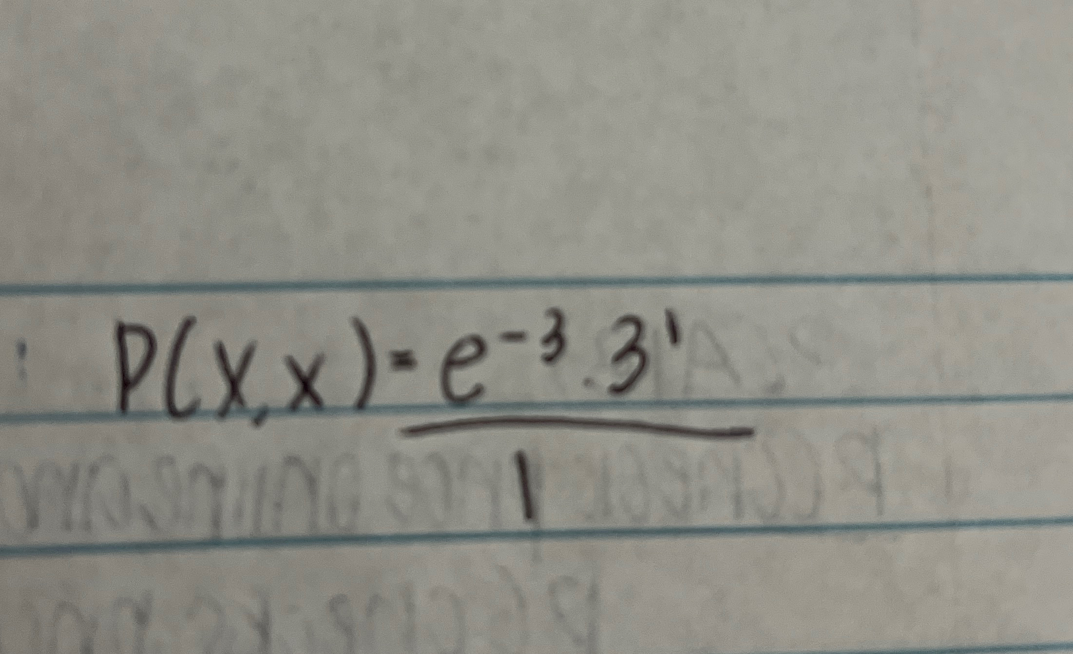  P(x,x)=e-3311 