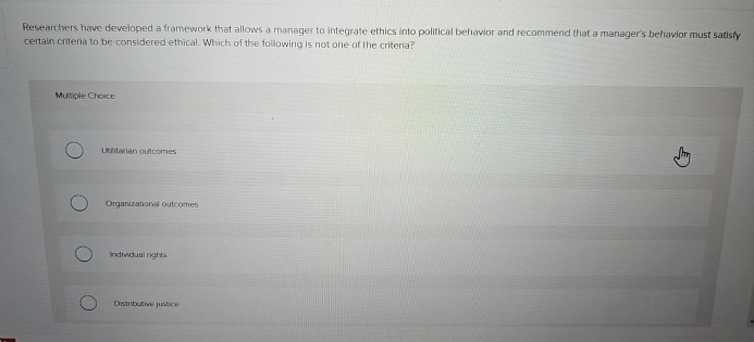  Researchers have developed a framework that allows a manager to integrate