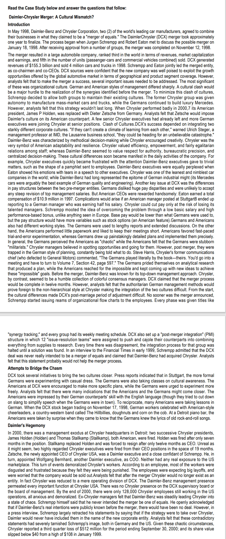  QUESTION 1(25 Marks) 1.1. Provide a critical analysis of the cultural