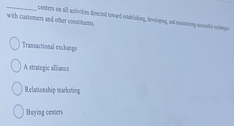  centers on all activities directed toward establishing, developing, and maintining recceatill