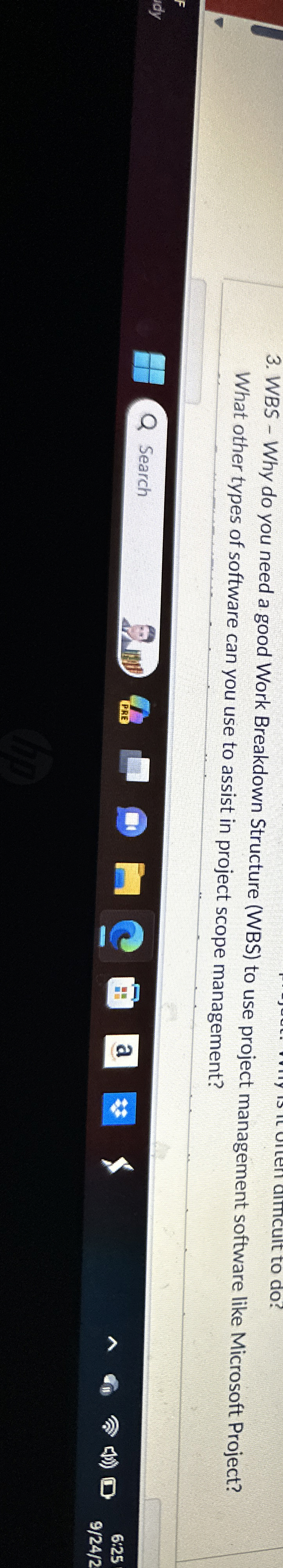  WBS - Why do you need a good Work Breakdown Structure