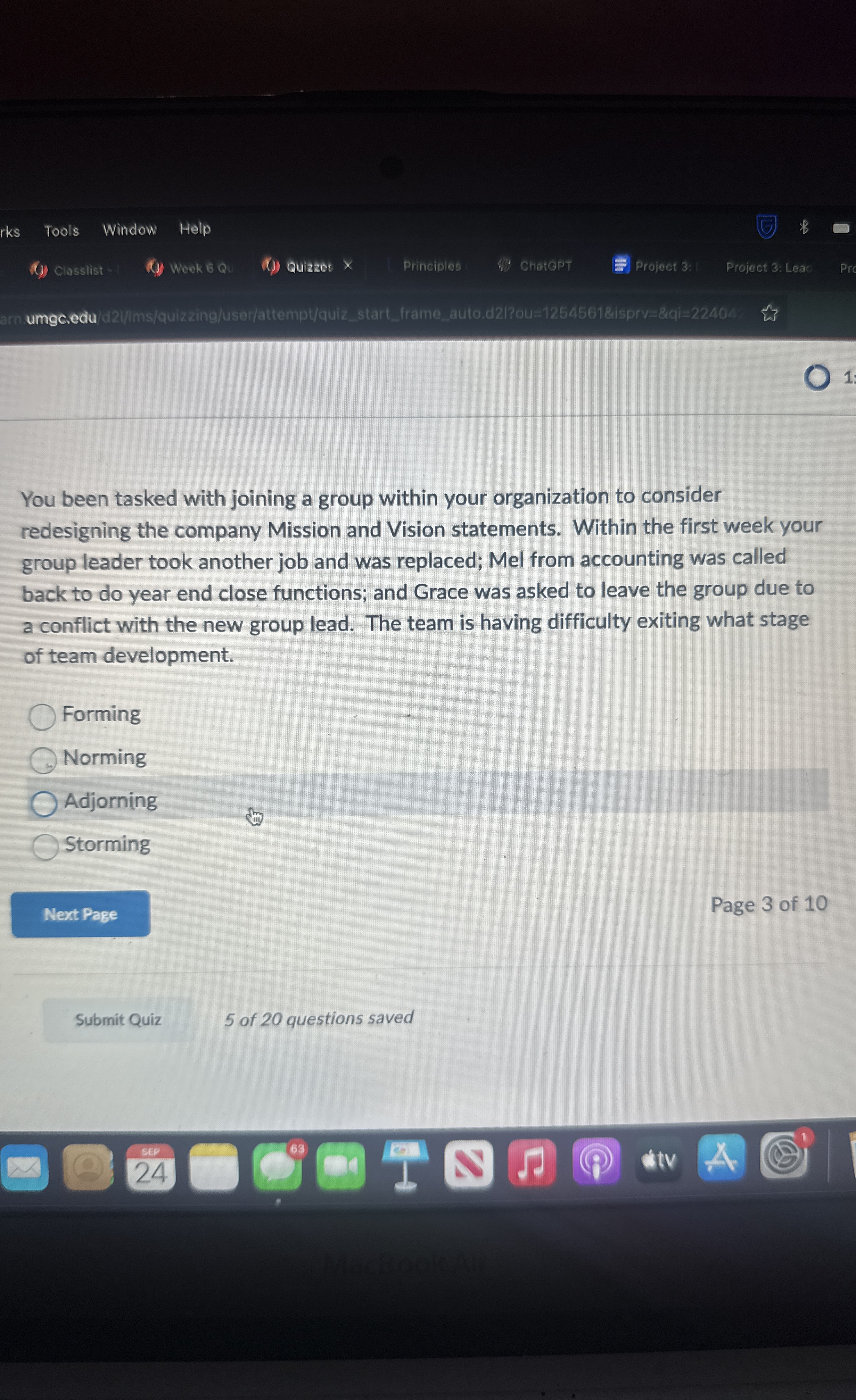  You been tasked with joining a group within your organization to