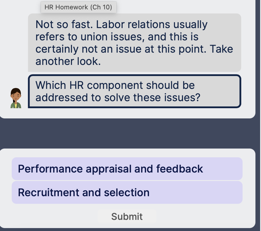  HR Homework (Ch 10) Not so fast. Labor relations usually refers