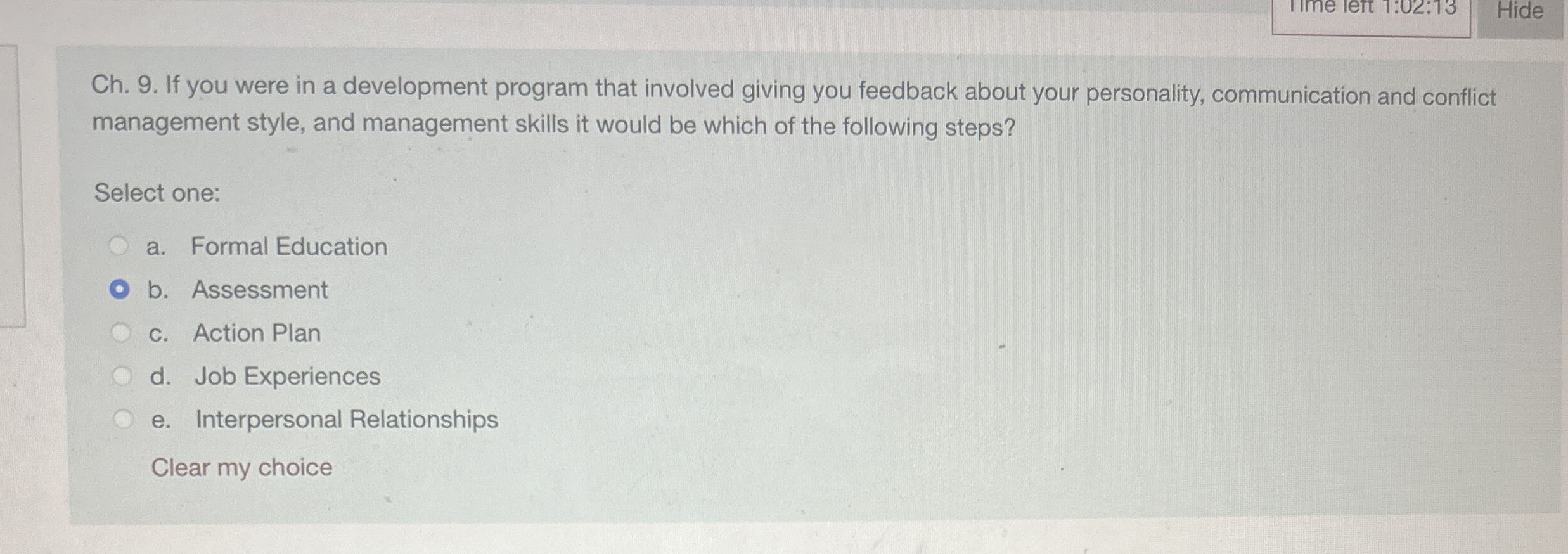  11 me lett 1:02:13 Hide Ch.9. If you were in a