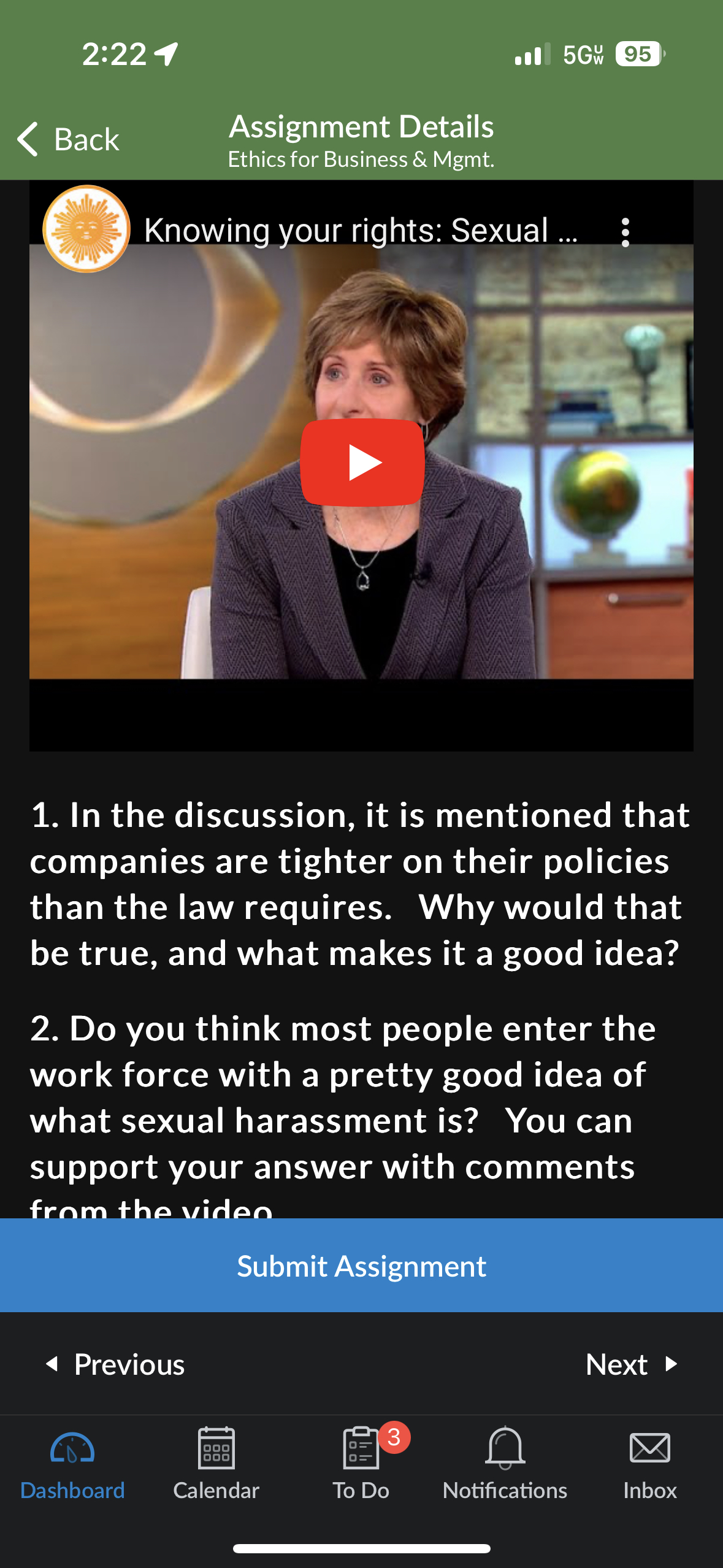  2:221 5GWU 95 In the discussion, it is mentioned that companies