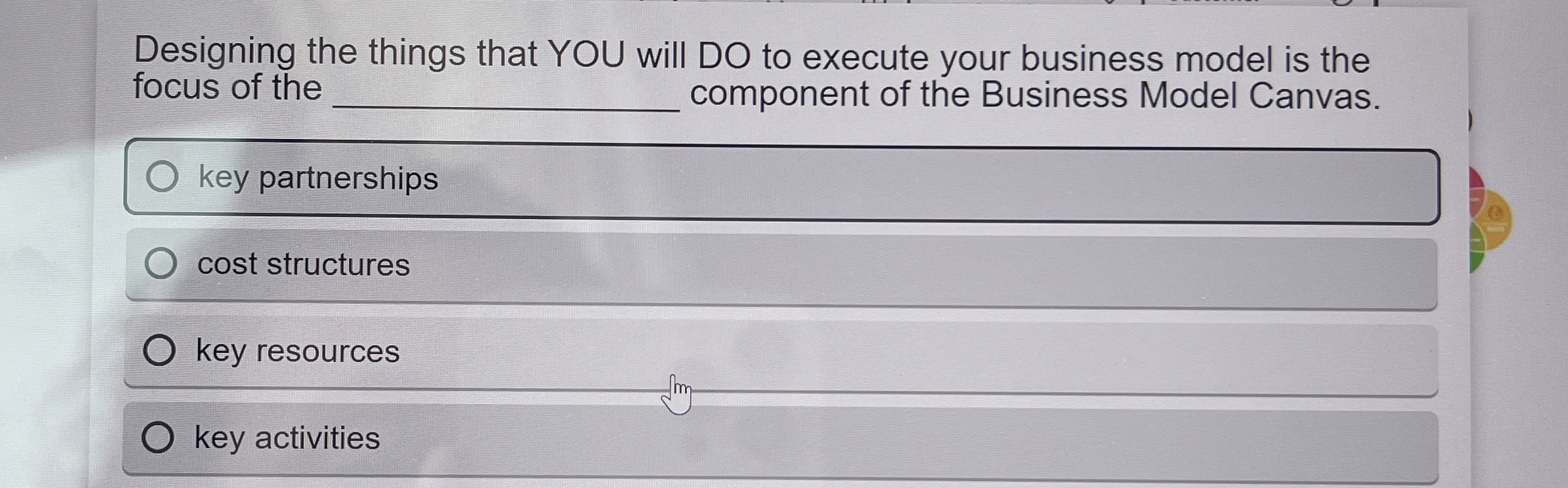  Designing the things that YOU will DO to execute your business