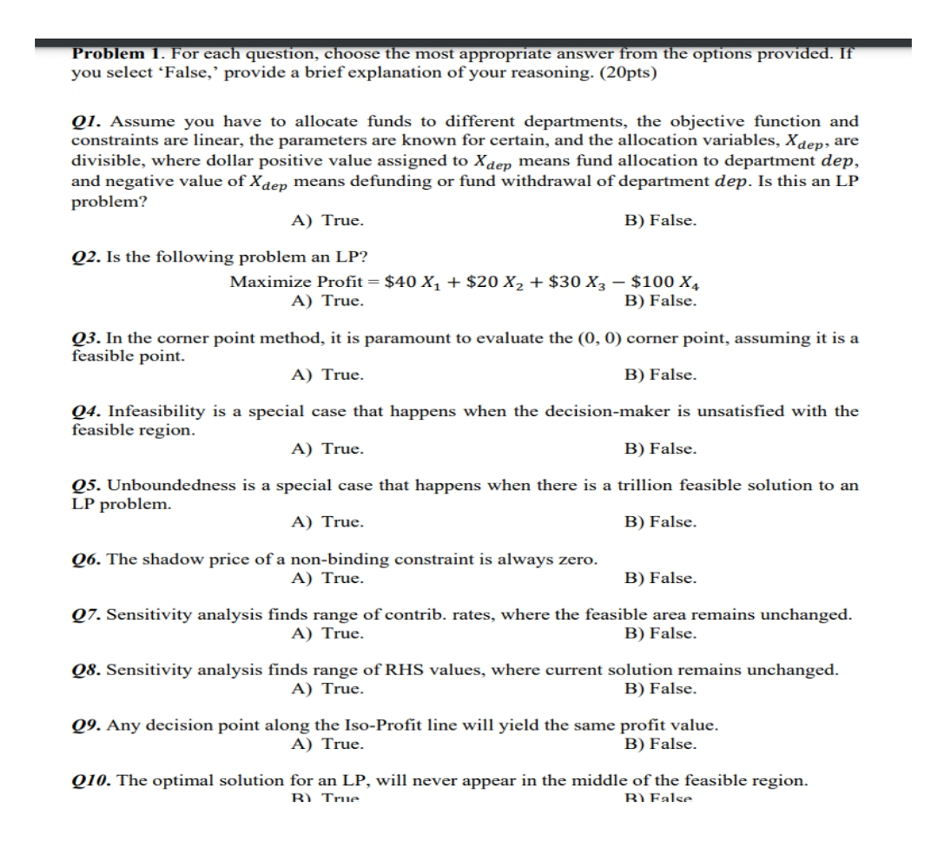  This Course related to Quantitative Methods in Engineering Management.Please solve it