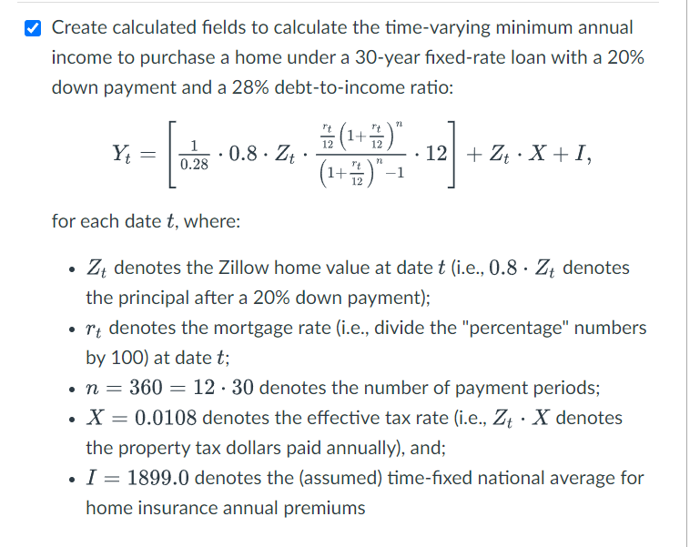  This is for Tableau: Create calculated fields to calculate the time-varying