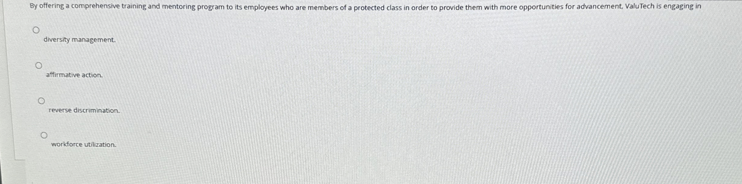  By offering a comprehensive training and mentoring program to its employees