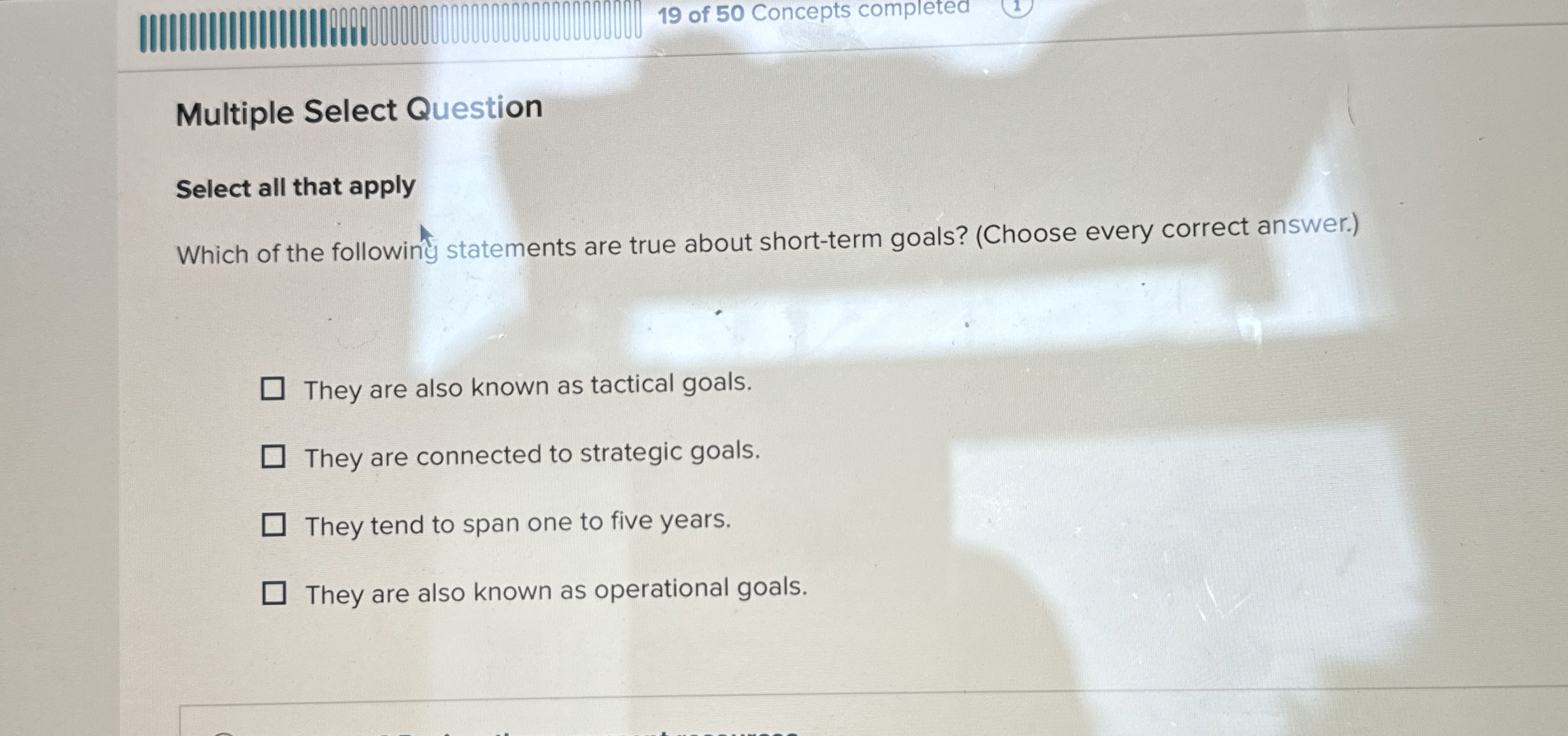  Multiple Select Question Select all that apply Which of the followiny