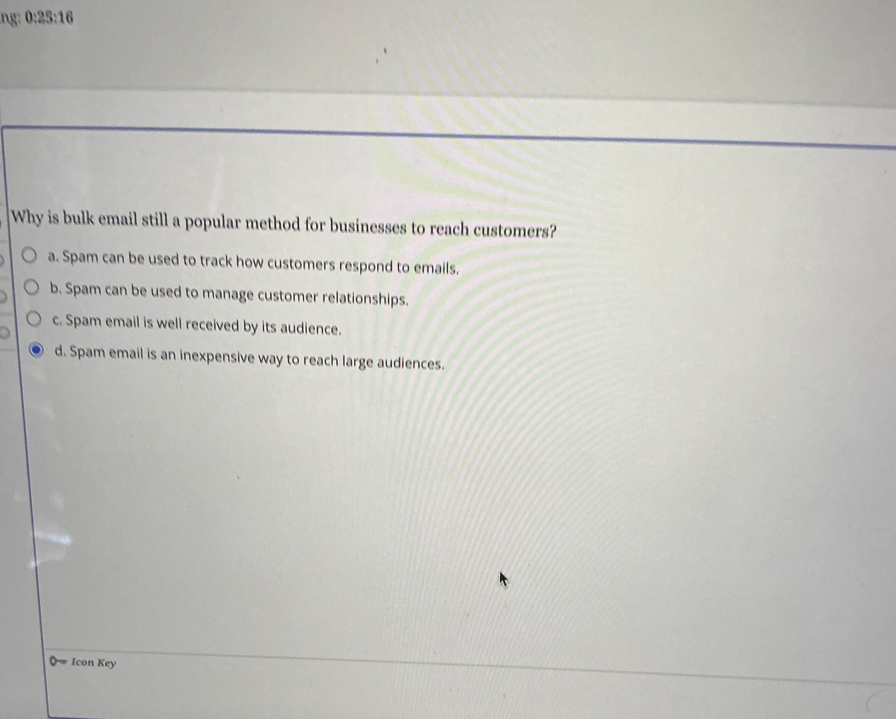  ng: 0:2s:16 Why is bulk email still a popular method for