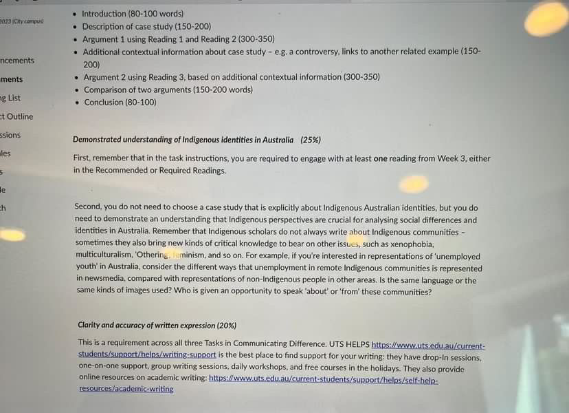 the ways that social identities and differences contribute to the social meanings