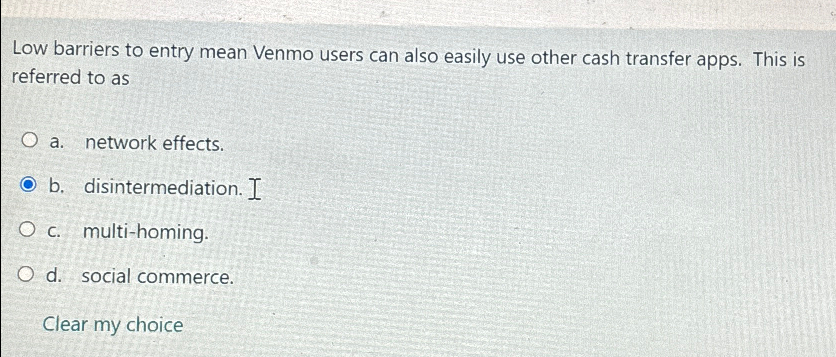  Low barriers to entry mean Venmo users can also easily use