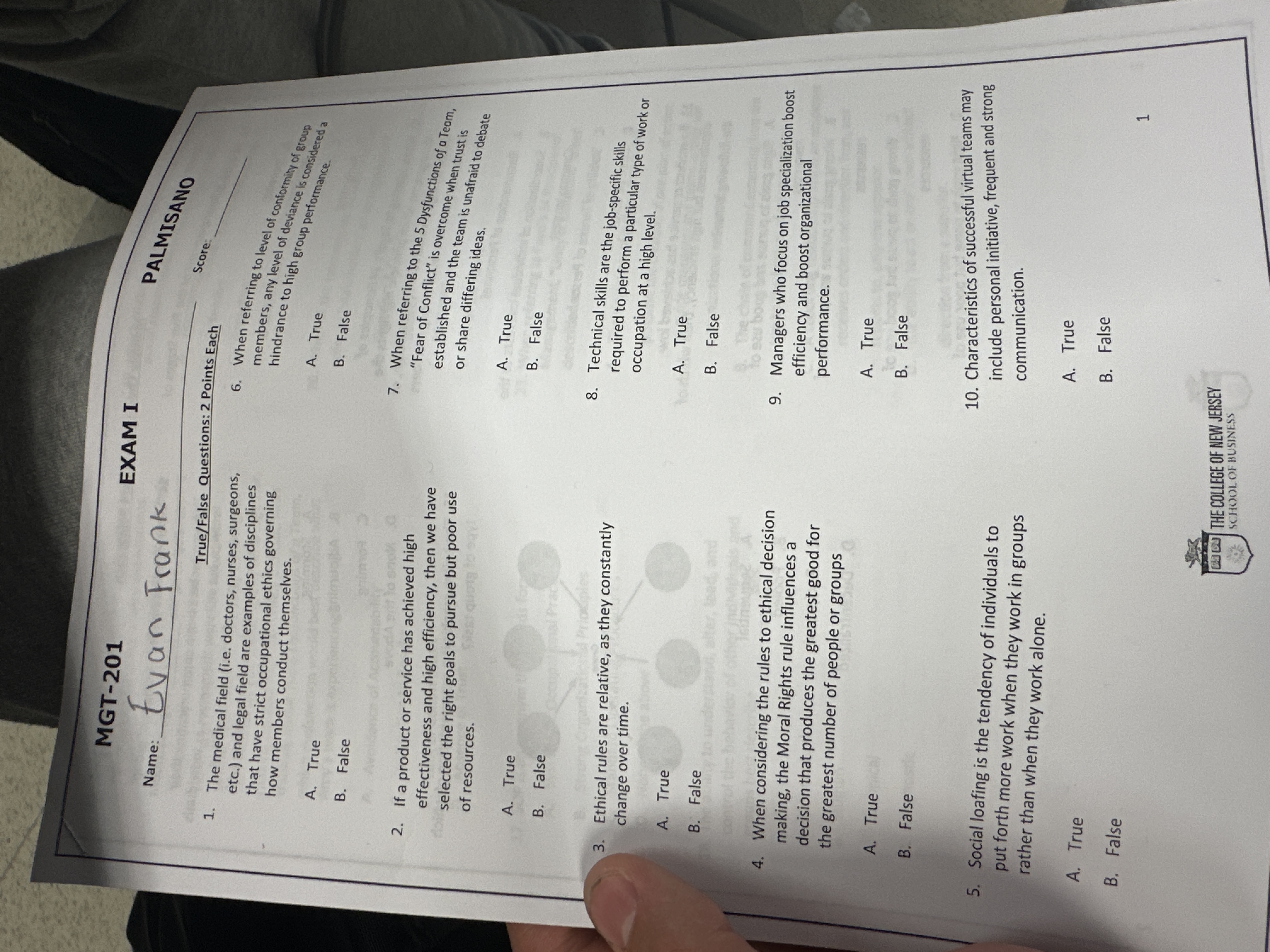  The medical field (i.e. doctors, nurses, surgeons, etc.) and legal field