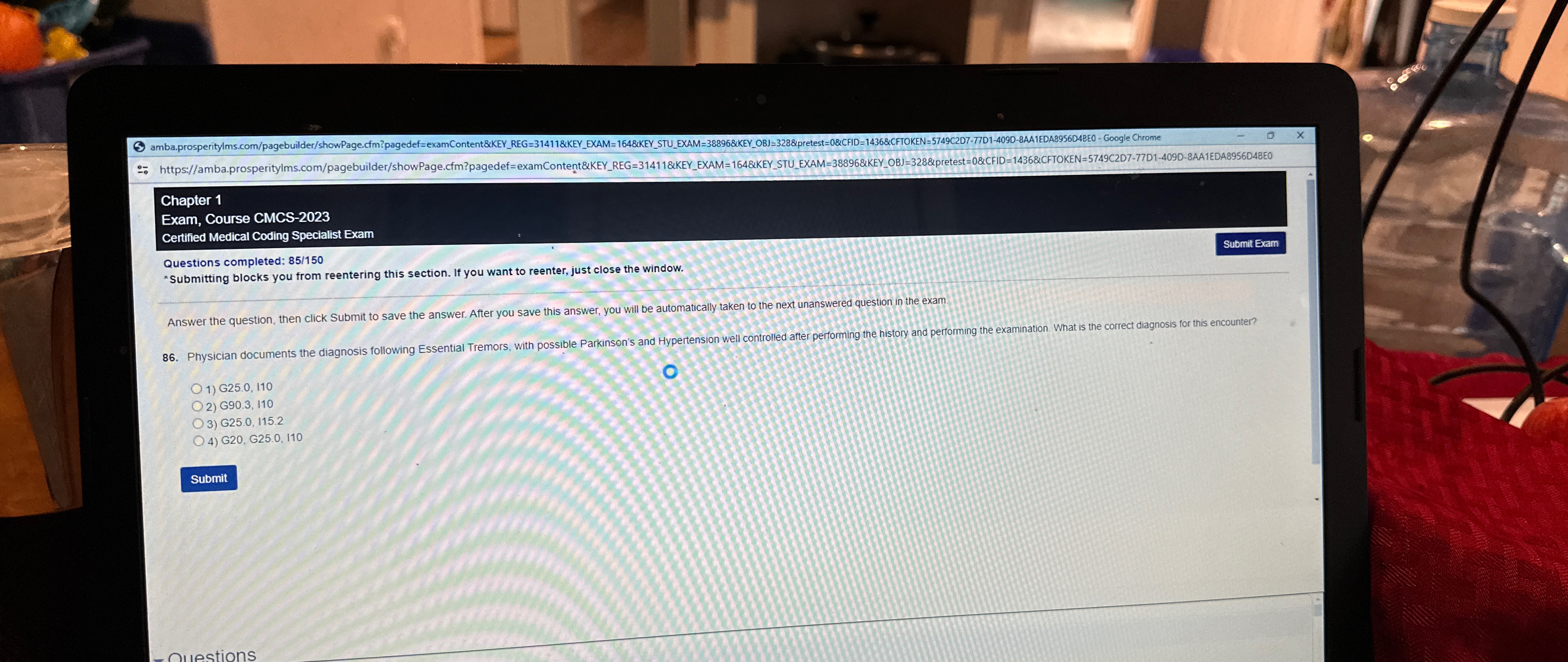  Chapter 1 Exam, Course CMCS-2023 Certified Medical Coding Specialist Exam Questions