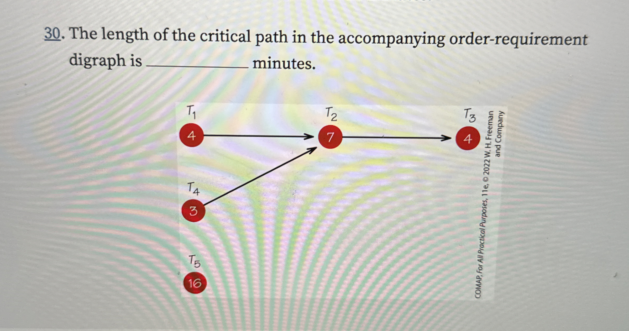  Would the answer be 4+7+4=15 minutes is the critical path? 