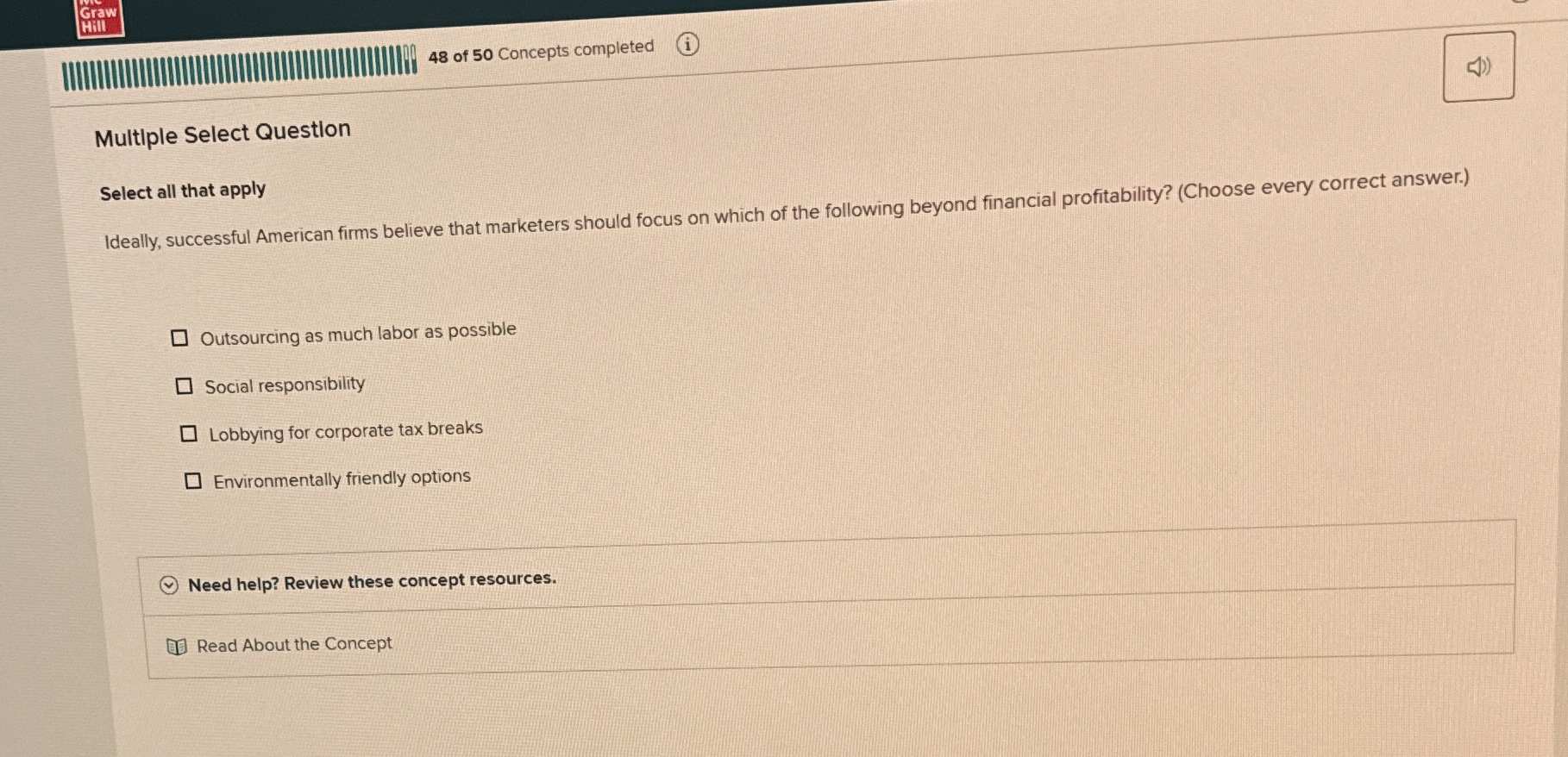  Multiple Select Question Select all that apply Ideally, successful American firms