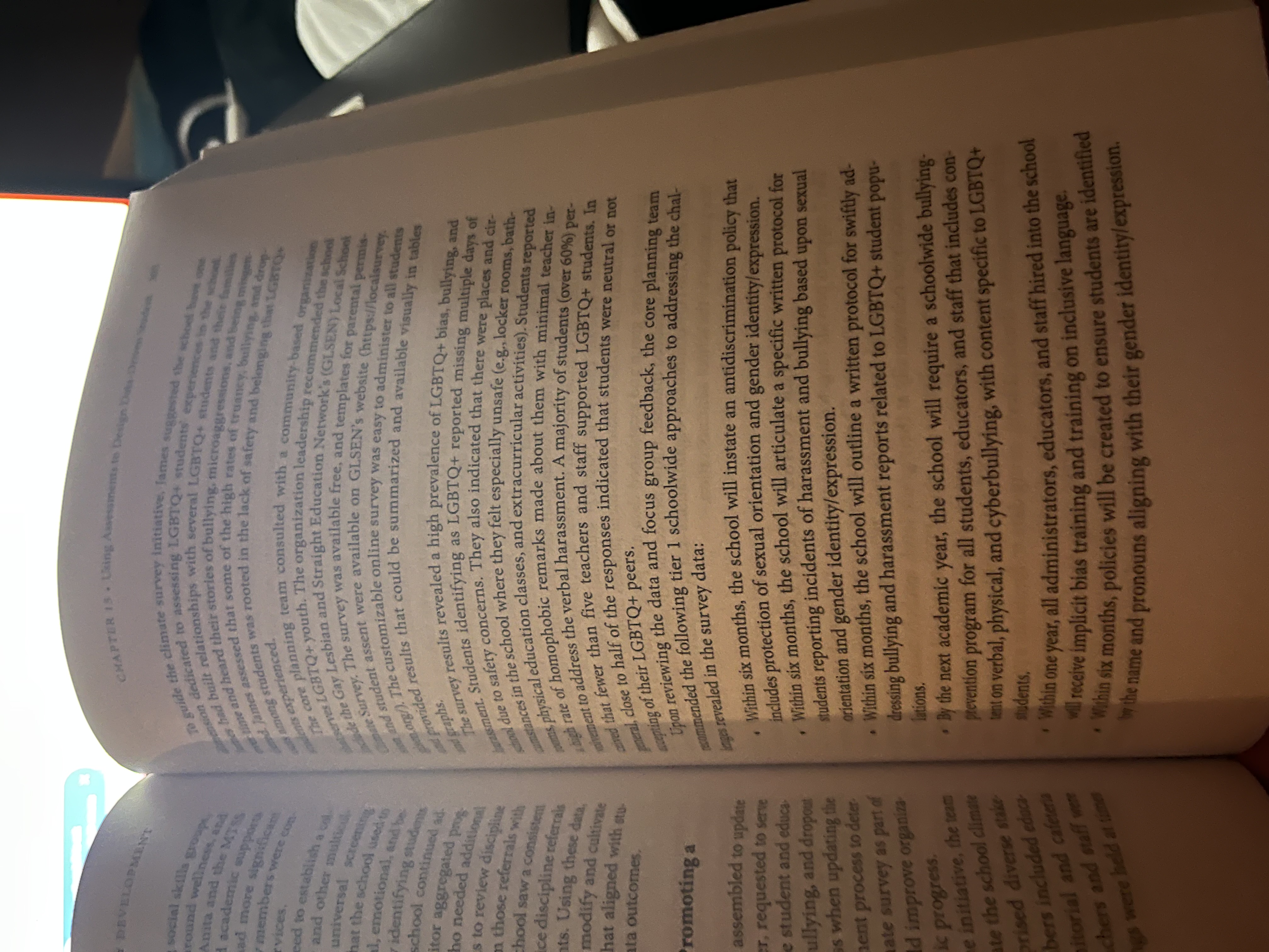 on schoolwide supports for all students. This level Practice is oriented toward