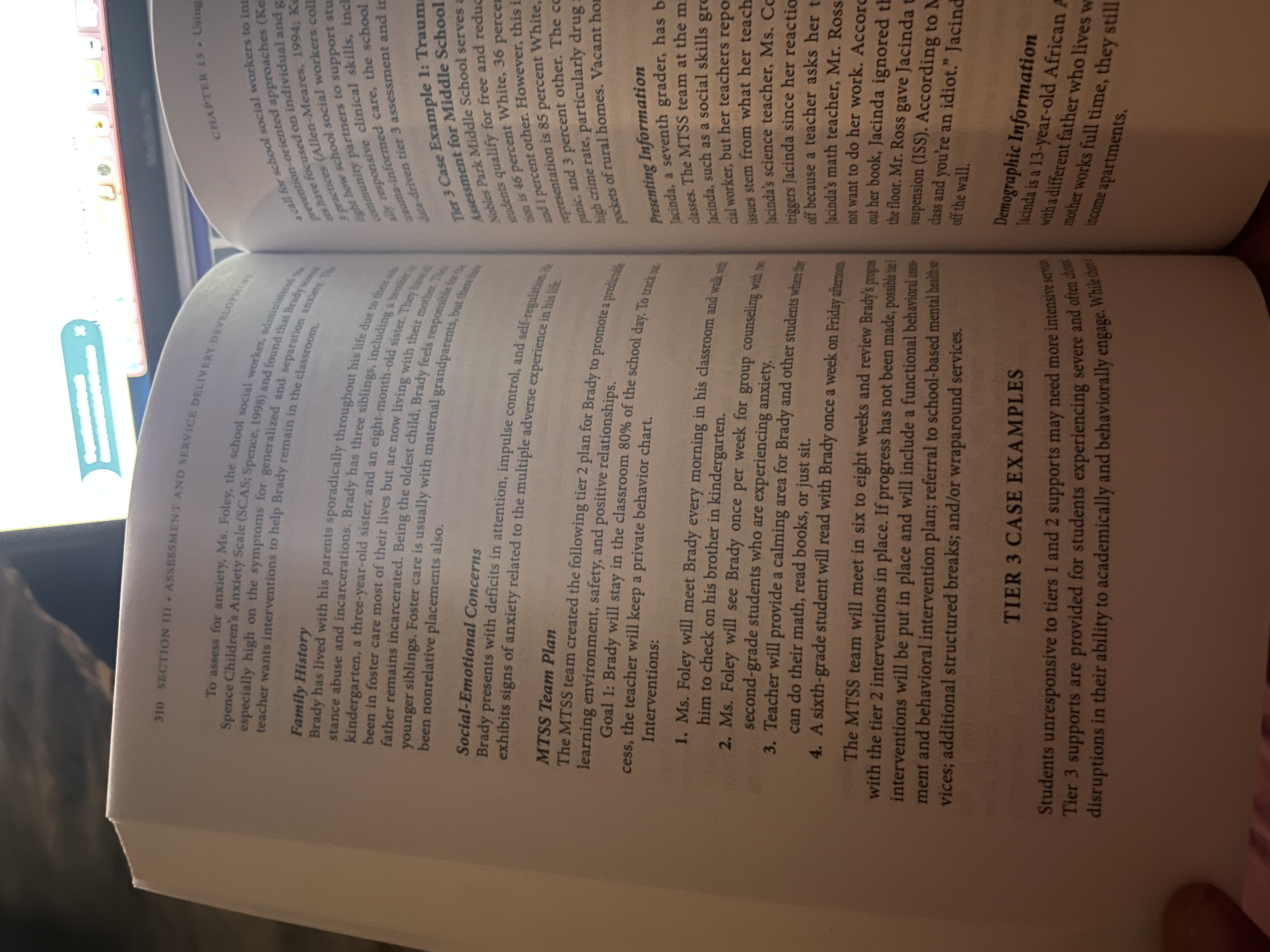 workers are less likely to engage the MTSS team could more def