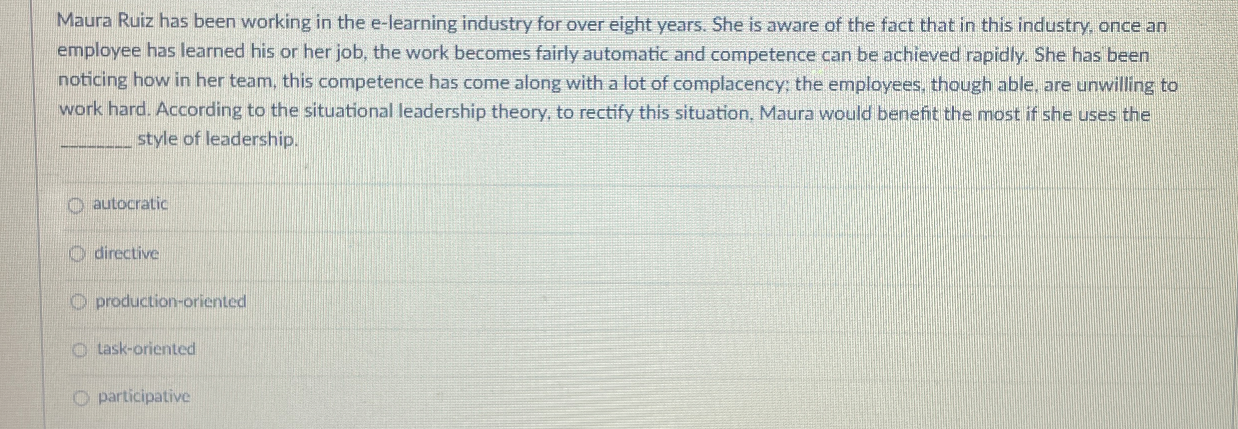  Maura Ruiz has been working in the e-learning industry for over