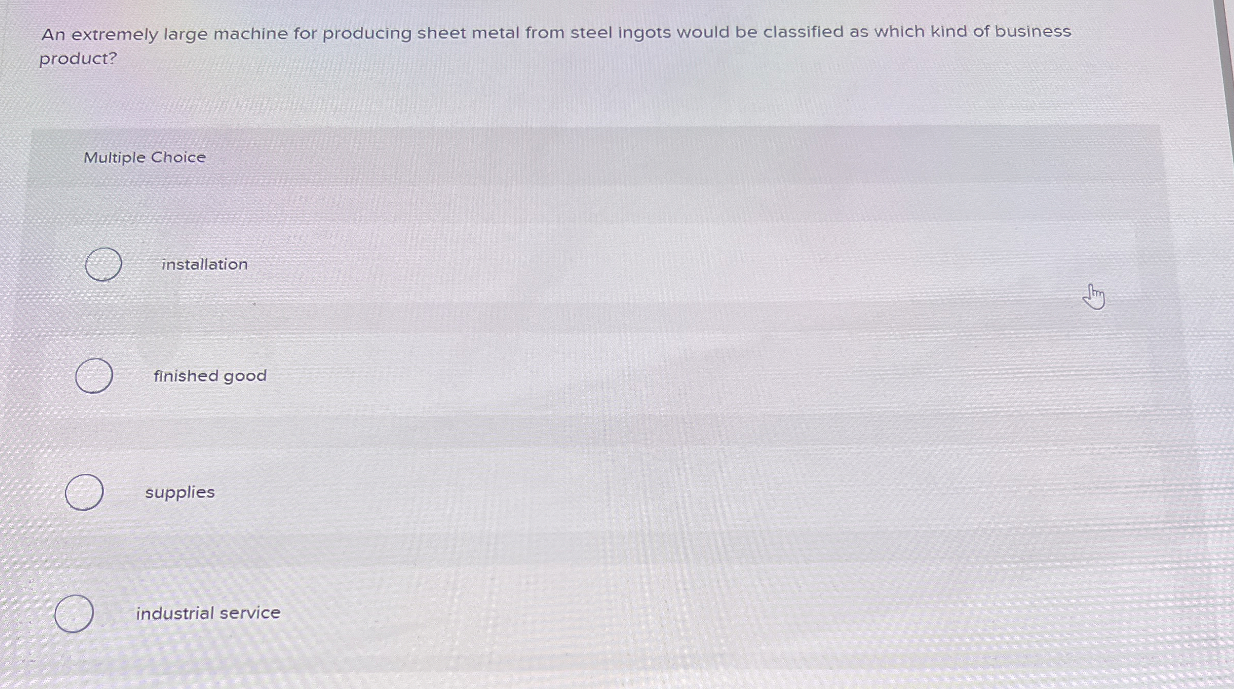  An extremely large machine for producing sheet metal from steel ingots