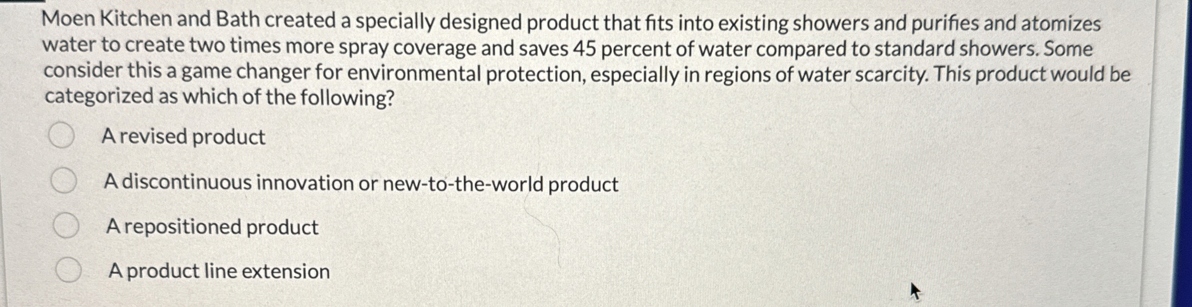  Moen Kitchen and Bath created a specially designed product that fits