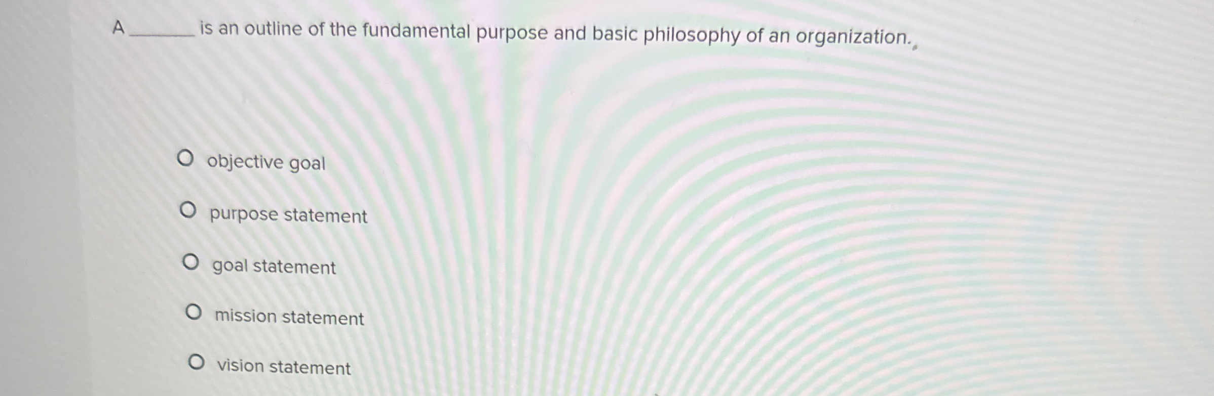  is a management function that includes anticipating trends and determining the